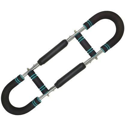40KG U Shape Hand Grip Strengths Twister Arm Trainer Power Twister Bar Fitness Equipment for Men and Women Home Workout