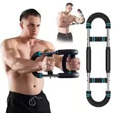 High-quality adjustable arm exerciser, wrist strength trainer, home chest expander for shoulder, arm, and chest exercise.